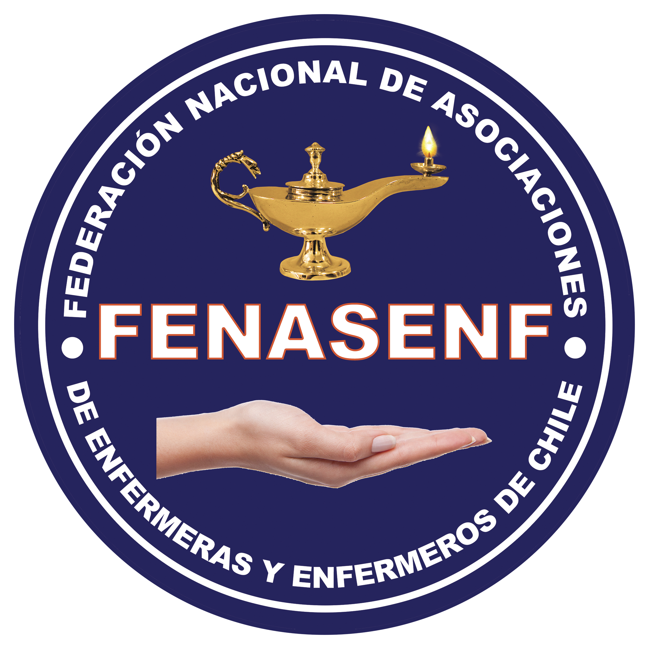 Logo Federación Nacional de Asociaciones de Enfermeras y Enfermeros de Chile (FANASENF)